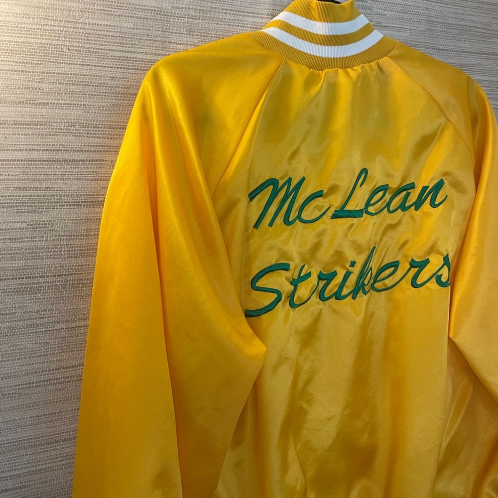 Vintage soccer bomber jacket rare 1979-1980